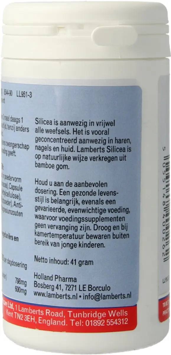Lamberts Silica Bamboe 90 Capsules
