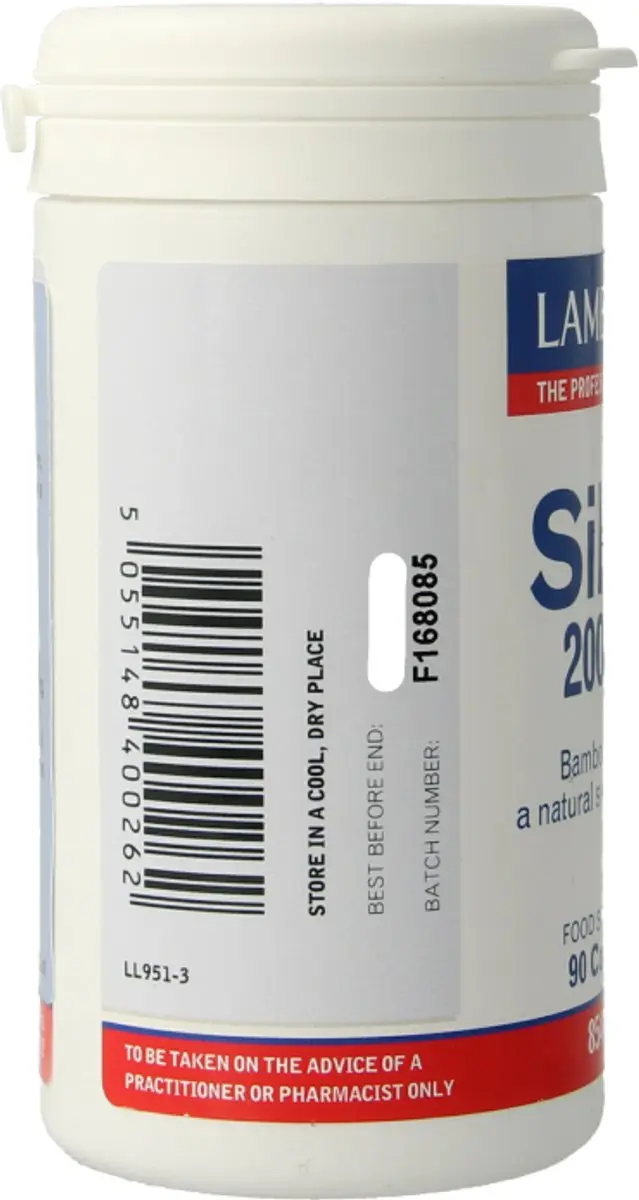 Lamberts Silica Bamboe 90 Capsules