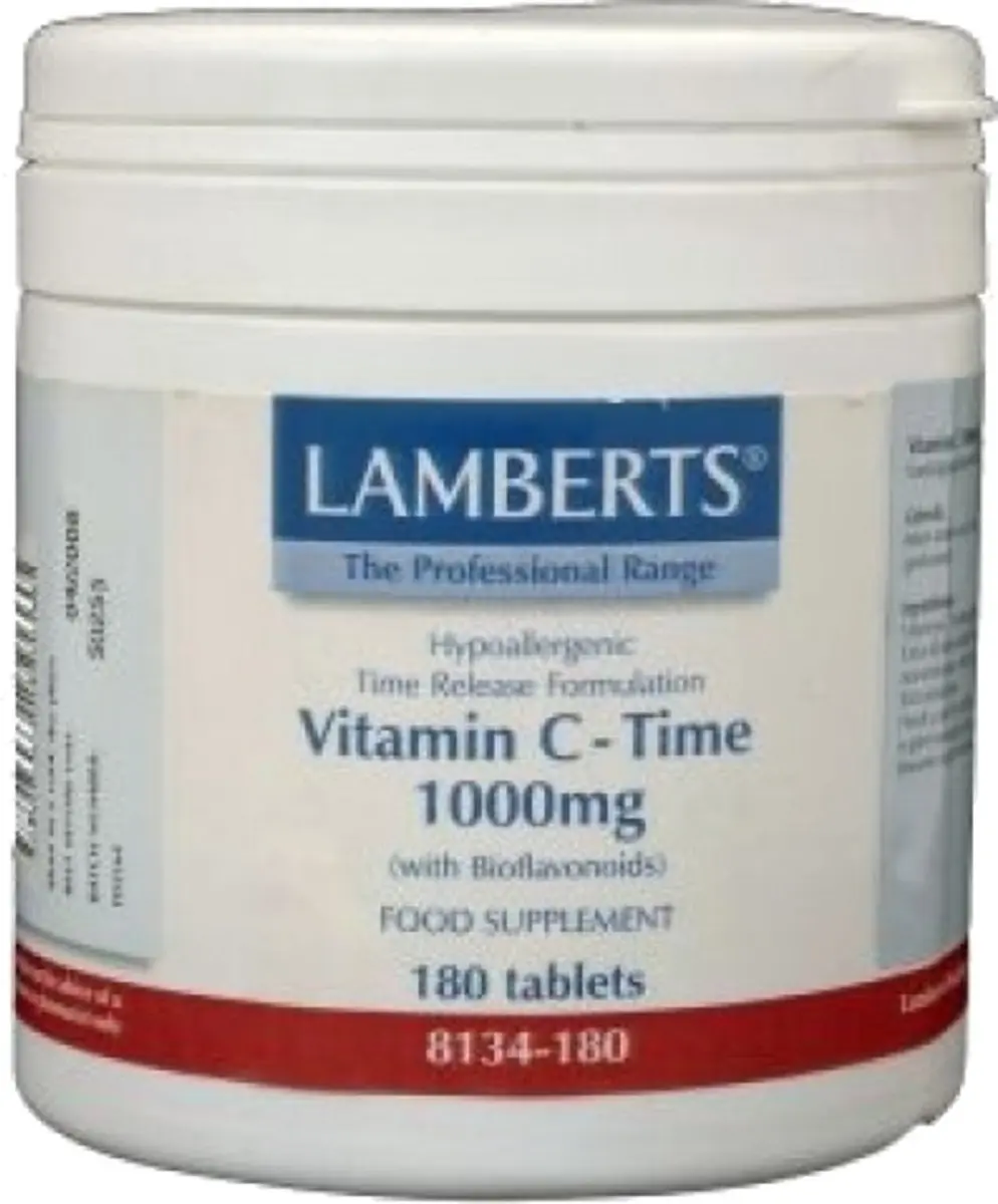 Lamberts Vitamine C 1000 Tr&Biof L8134