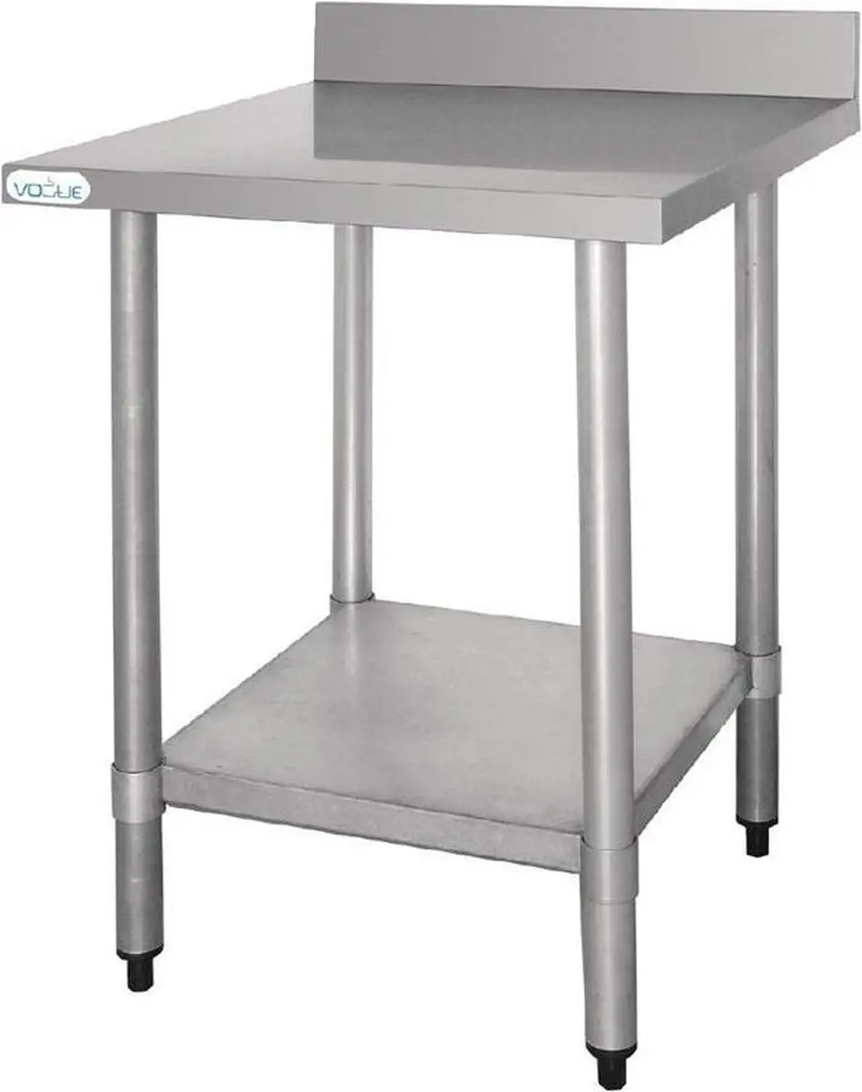 Vogue T380 RVS Werktafel 90x90x60cm