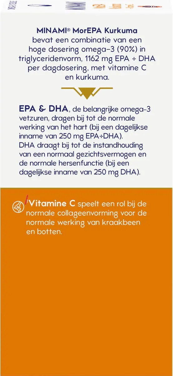 Minami MorEPA Kurkuma 60 Softgels - afbeelding 6 van 6