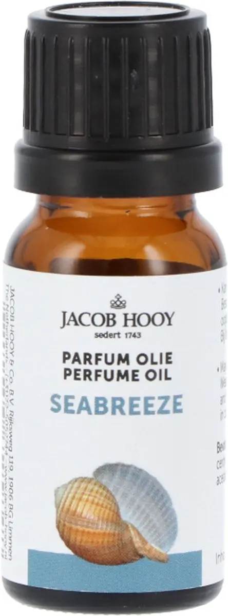 Jacob Hooy Parfum Seabreeze 10ml - Geurverspreider