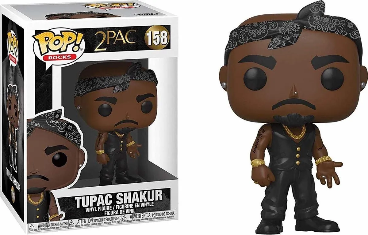 Funko Pop #158 Tupac Pop Rocks - Multicolor