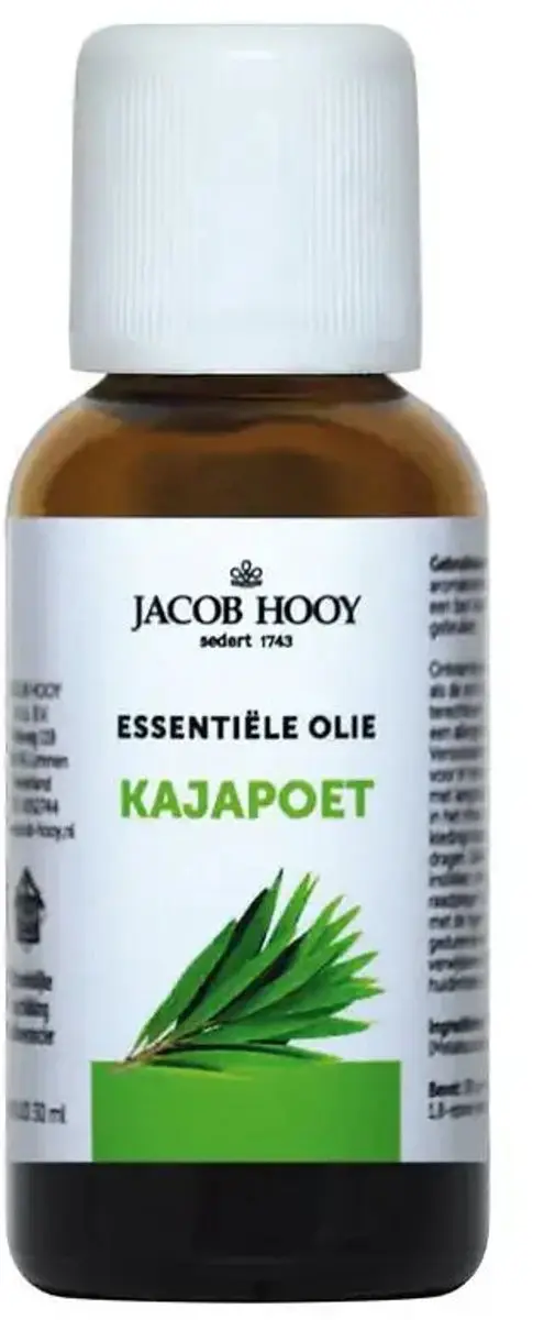 Jacob Hooy Kajapoet Etherische Olie 30ml