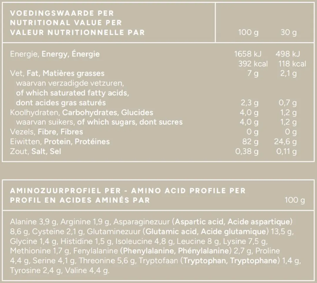 Mattisson Wei Proteïne Poeder 80% 450g - Naturel