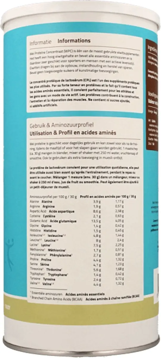 Mattisson Wei Proteïne Poeder 80% 450g - Naturel