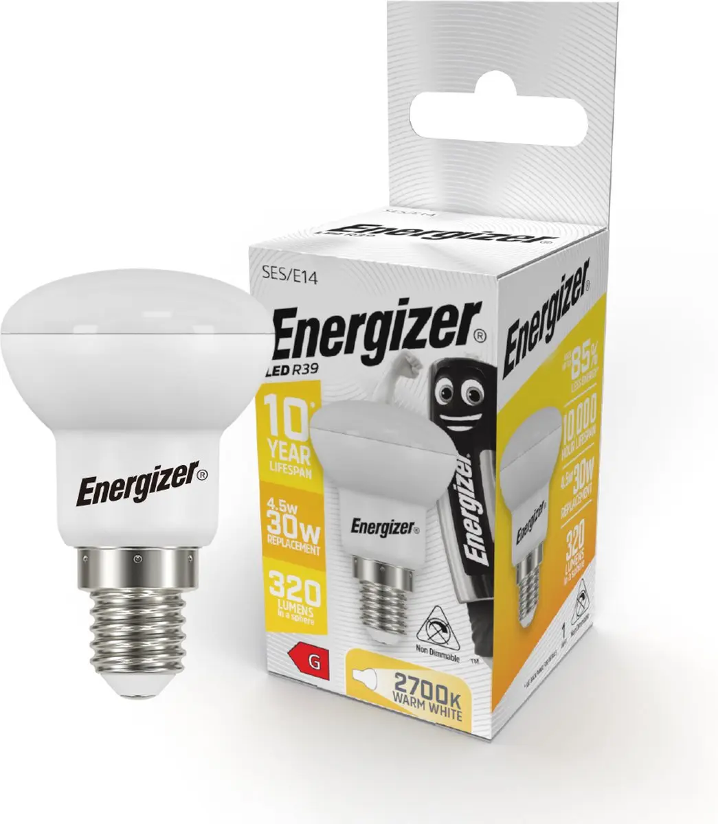 Energizer R39 E14 LED Lamp 4,5W Warm Wit