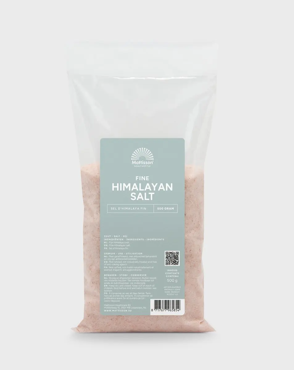 Mattisson Himalaya Zout Fijn Navulzak 500g