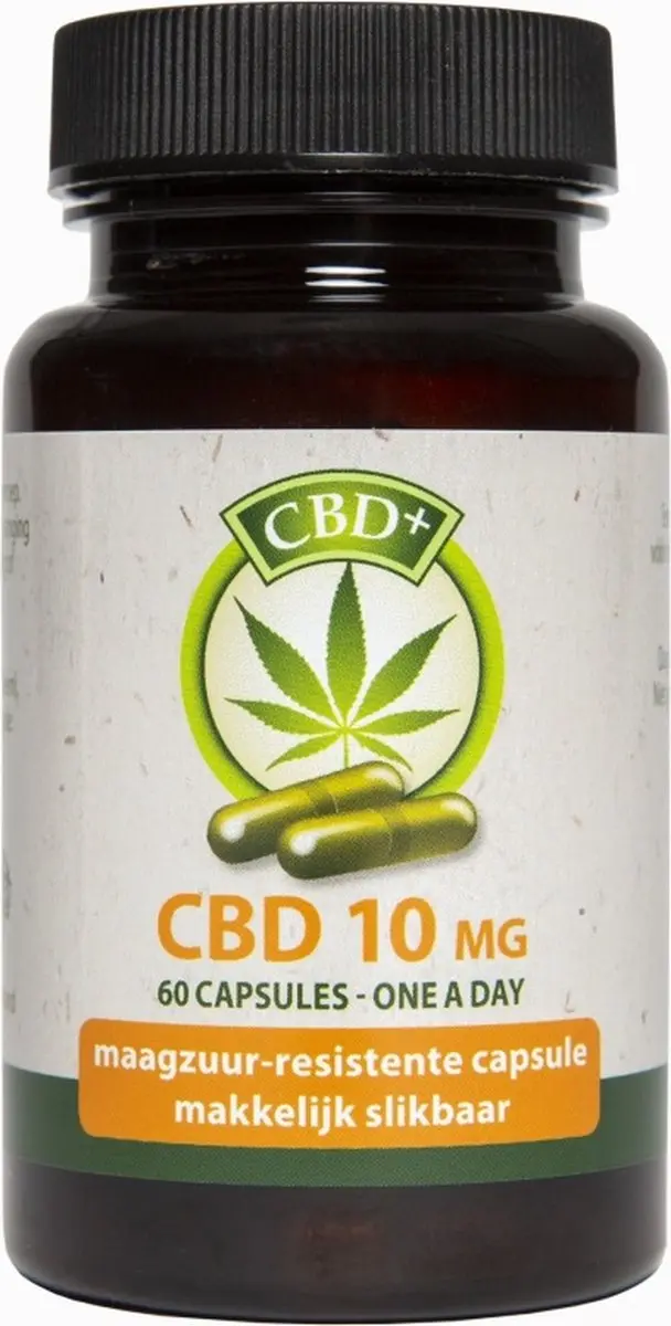 Jacob Hooy CBD Capsules 60 stuks - 10mg