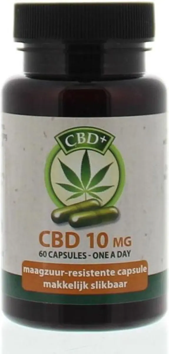 Jacob Hooy CBD Capsules 60 stuks - 10mg