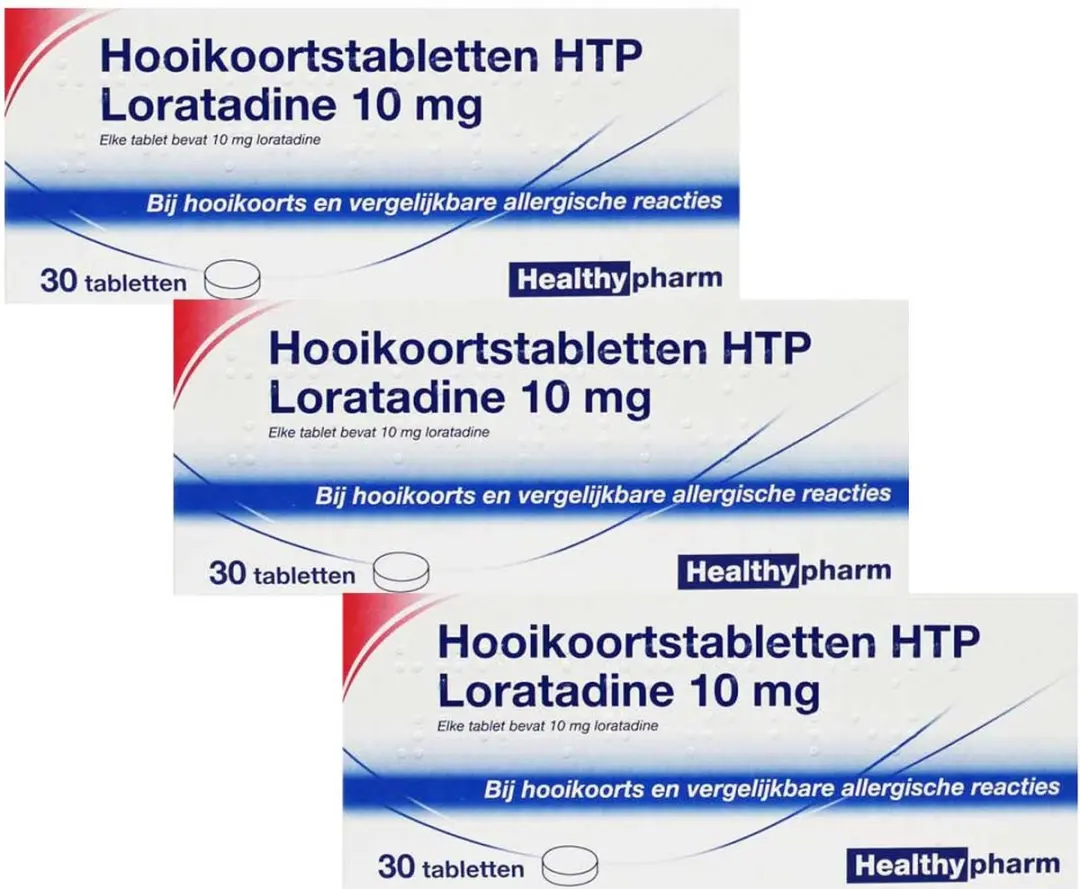 Healthypharm Hooikoortstabletten Loratadine 10mg