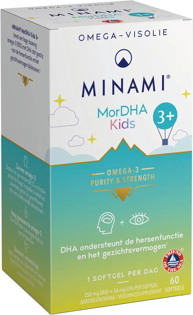 Minami MorDHA Kids Softgels - 60 Stuks - afbeelding 6 van 6