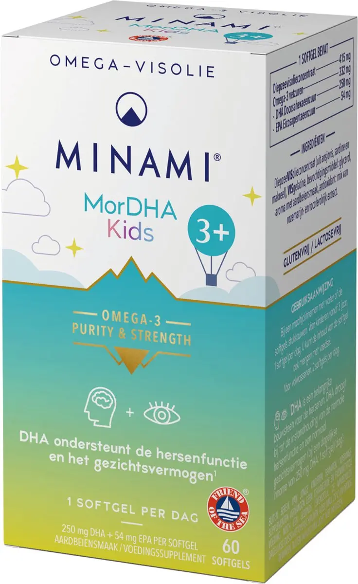 Minami MorDHA Kids Softgels - 60 Stuks