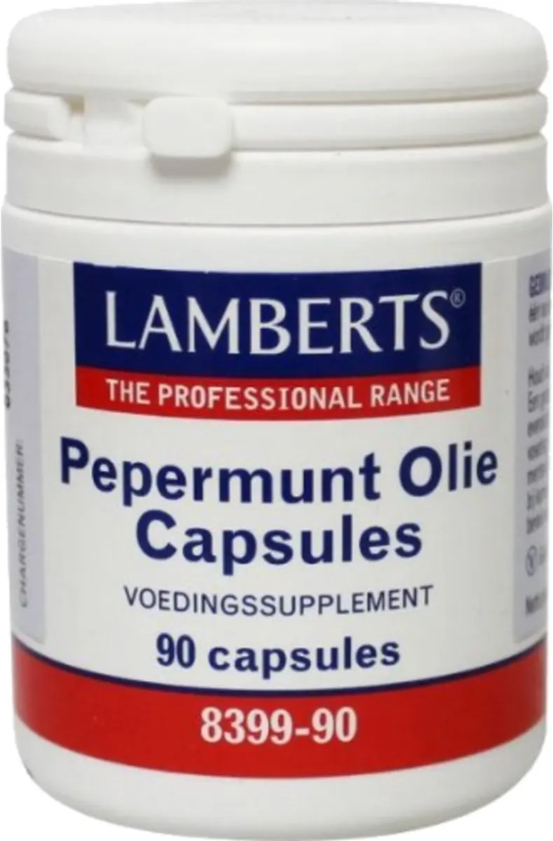 Lamberts Pepermuntolie 90 Capsules