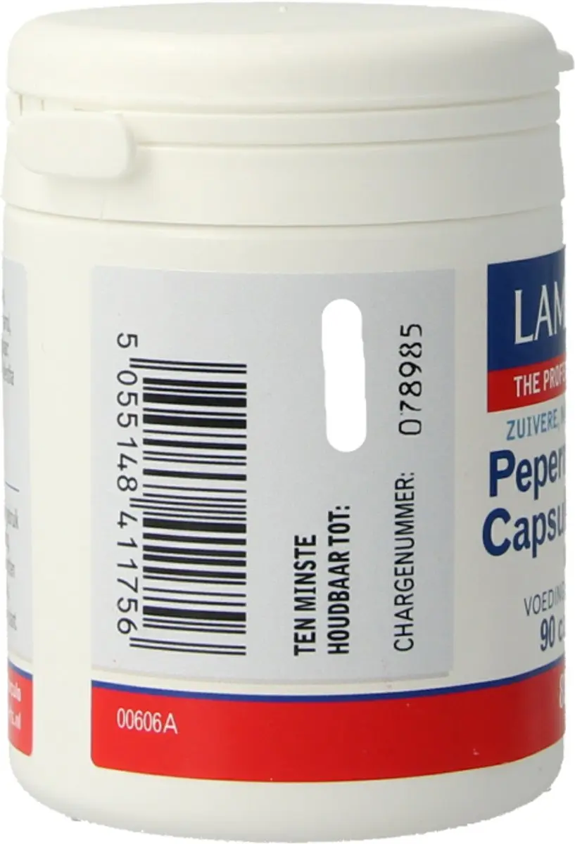 Lamberts Pepermuntolie 90 Capsules - 100mg