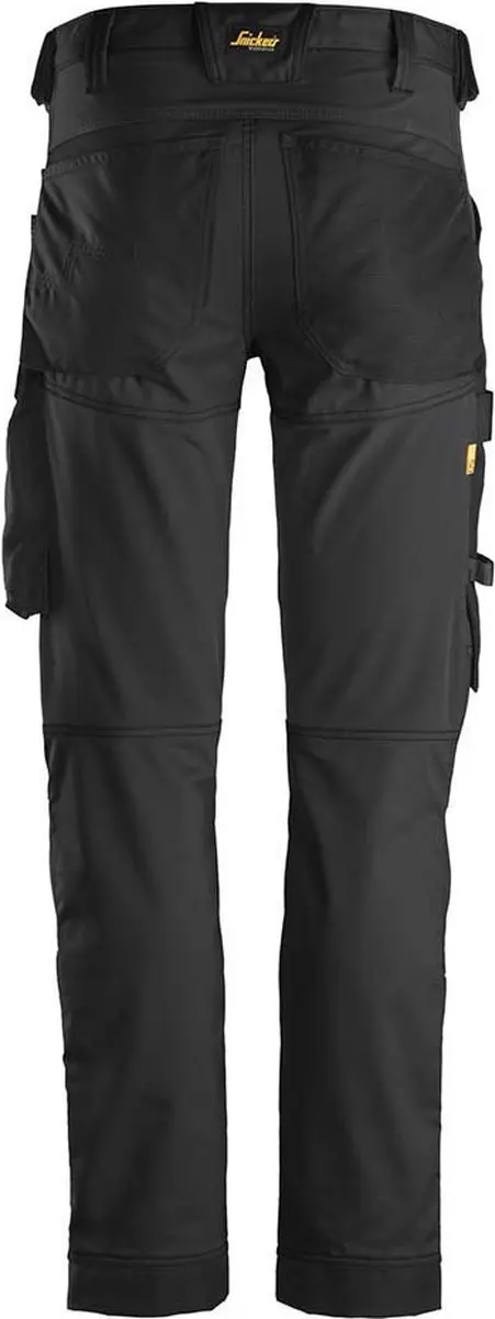 Snickers AllroundWork Stretch Werkbroek 6341 - Zwart - Maat 44