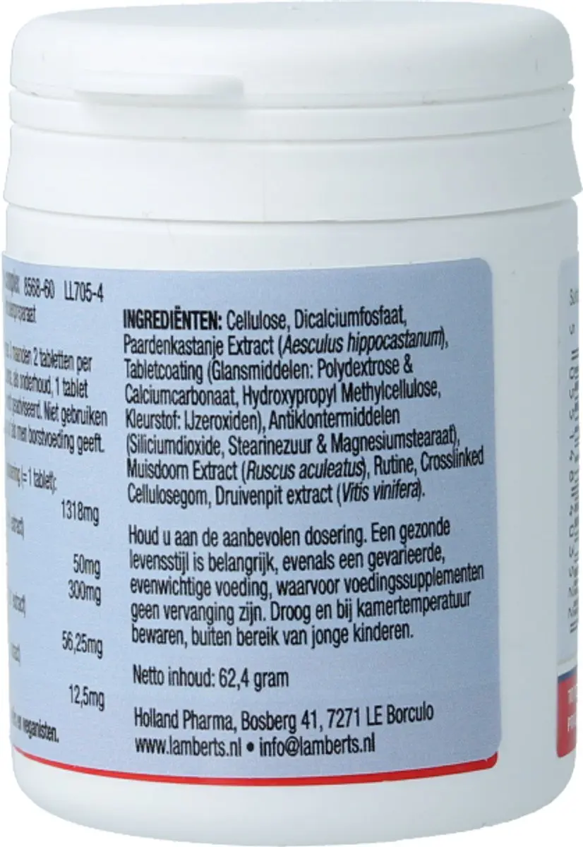 Lamberts Horse Chestnut Complex Tabletten 60 st
