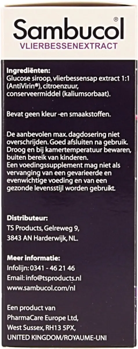 Sambucol Vlierbessen Siroop Original 120ml
