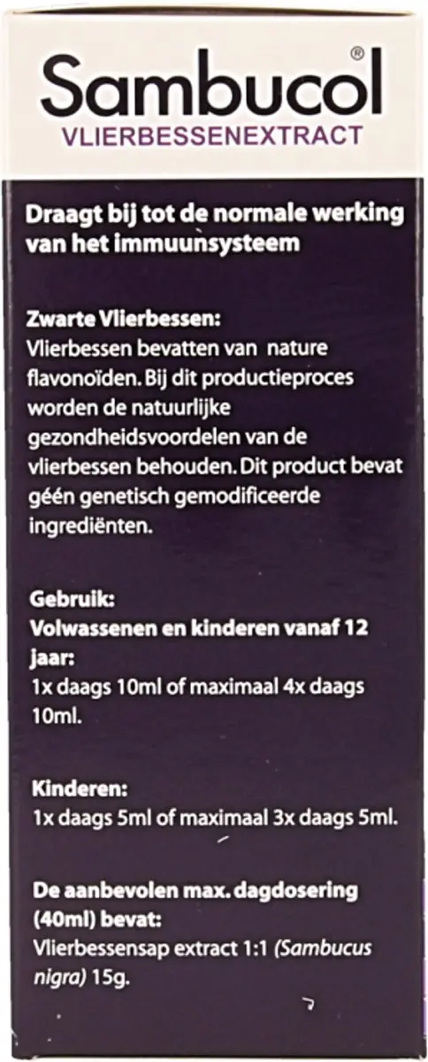 Sambucol Vlierbessen Siroop Original 120ml