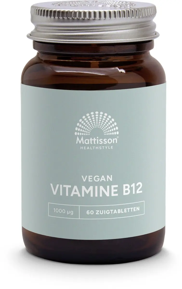 Mattisson Vitamine B12 1000 mcg - 60 Zuigtabletten