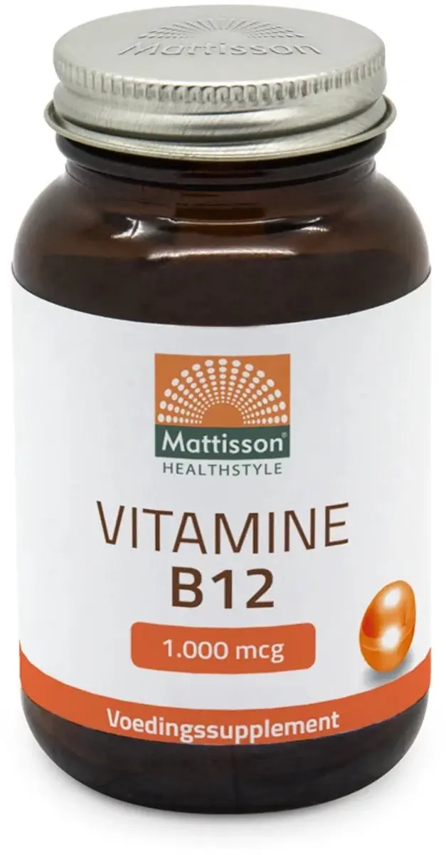 Mattisson Vitamine B12 1000 mcg - 60 Zuigtabletten