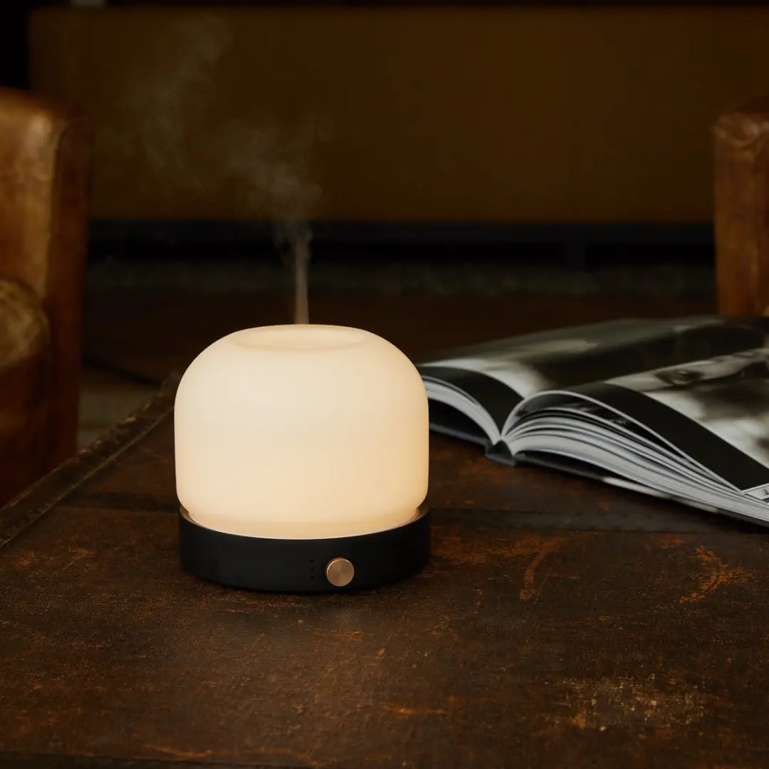 Lanaform Eclipse LA120324 Etherische Olie Diffuser - 0,28L - 15m² - Zwart