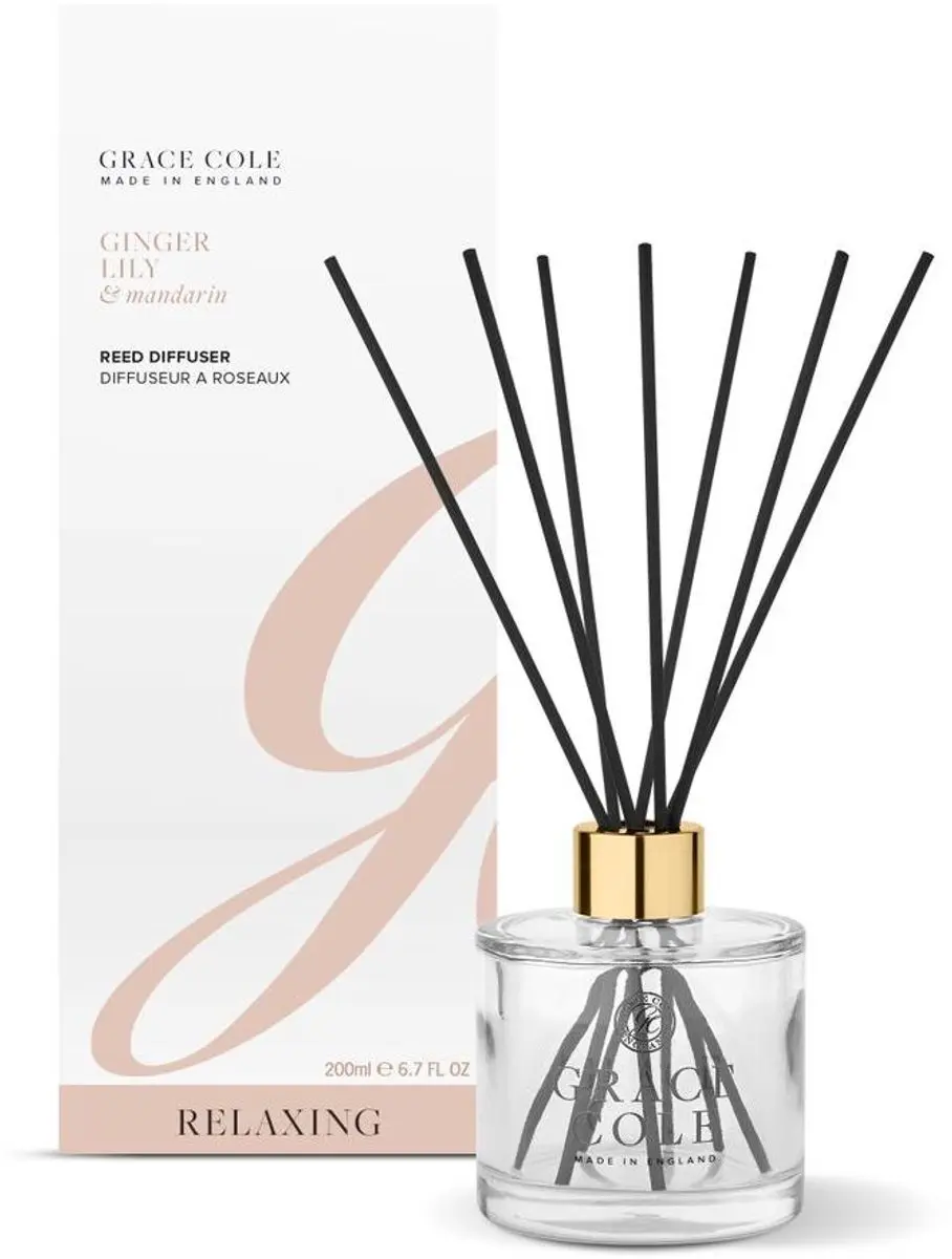 Grace Cole Ginger Lily & Mandarin Diffuser 200ml