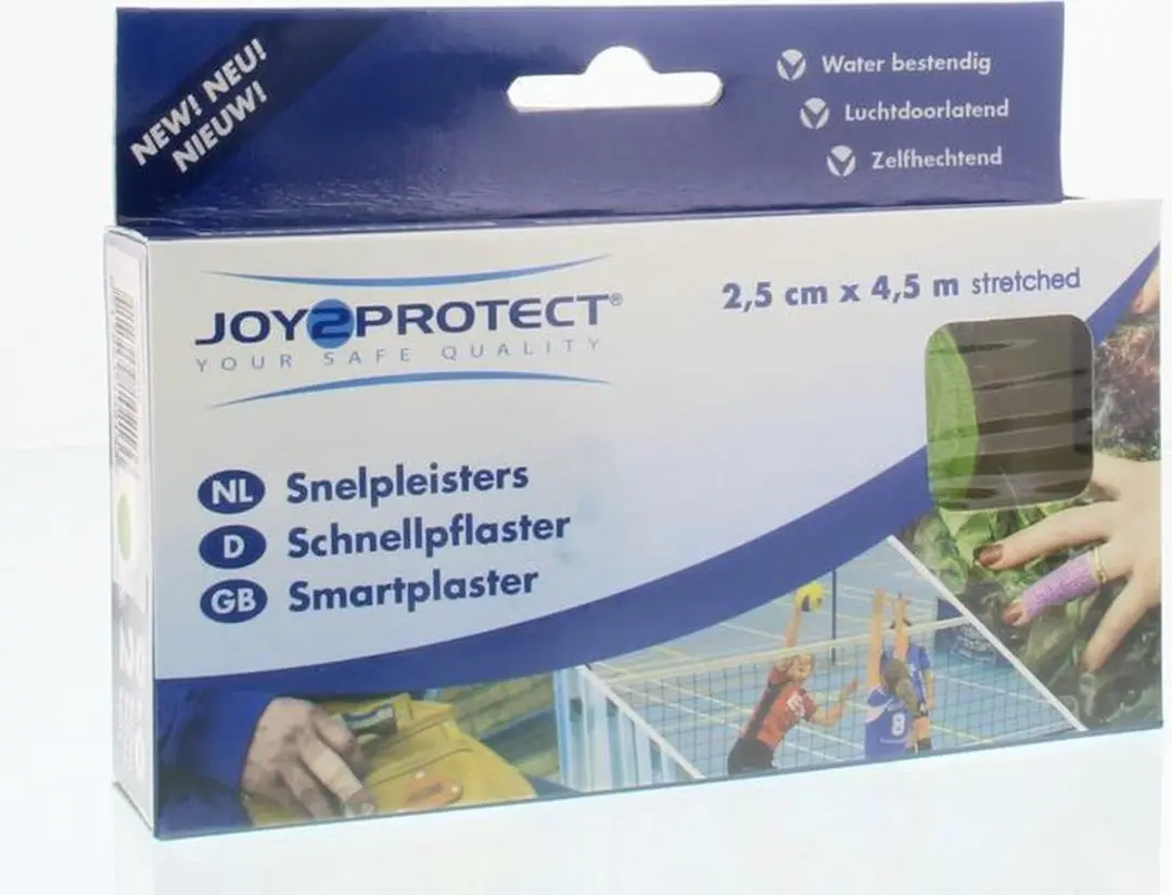 Joy2Protect Rol Pleisters Groen - 2 Stuks