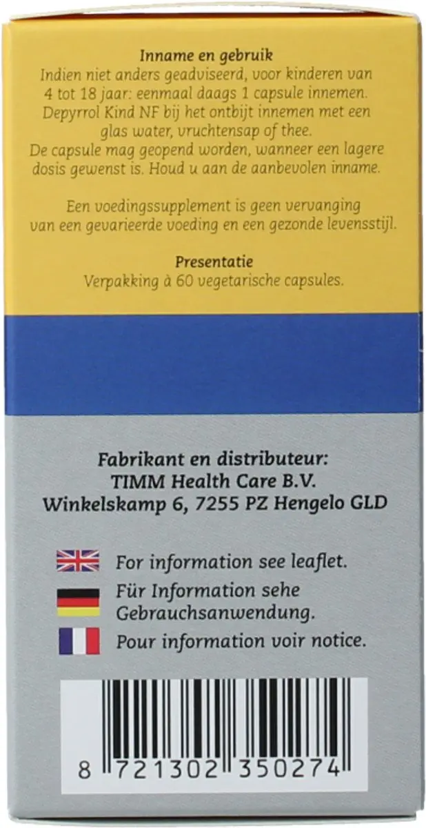Depyrrol Multi Kids NF 60 Capsules