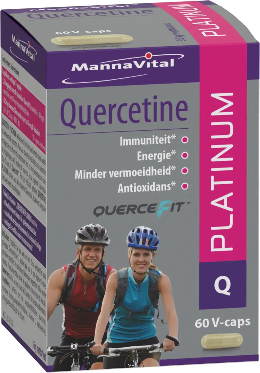Mannavital Quercetine Platinum 60 Capsules