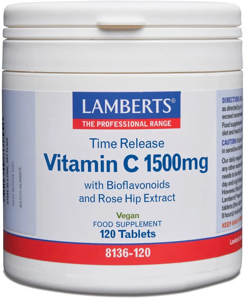Lamberts Vitamine C-Time 1500mg 120 Tabletten