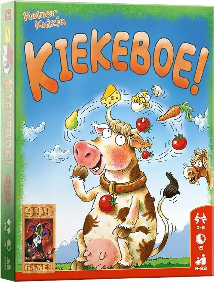 999 Games Kiekeboe! Kaartspel 999-KIE02
