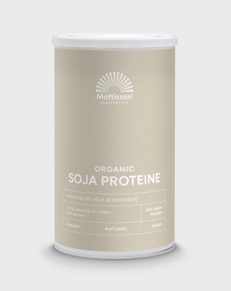 Mattisson Biologische Soja Proteïne Poeder 90% 350g