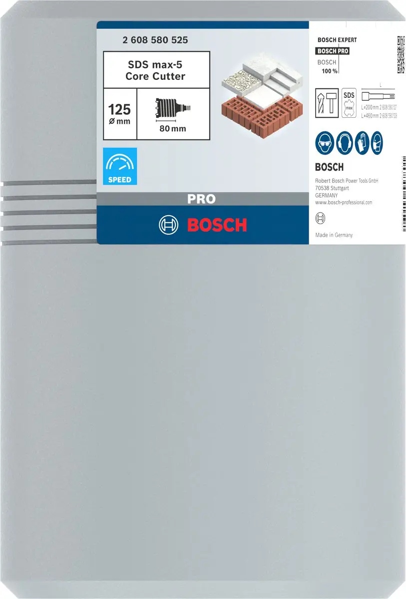 Bosch Professional SDS max-5 Core Cutter 125mm