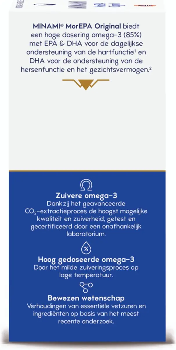 Minami MorEpa Original Omega-3 120 Softgels