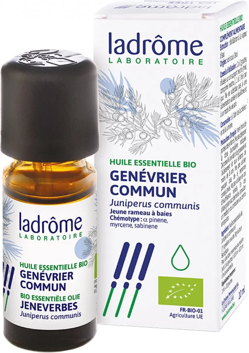 Ladrôme Jeneverbes Etherische Olie Bio 10g