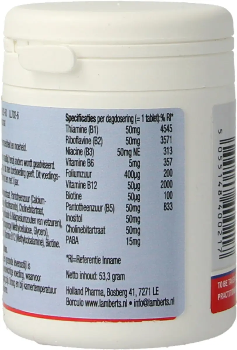 Lamberts Vitamine B50 Complex 60 Tabletten