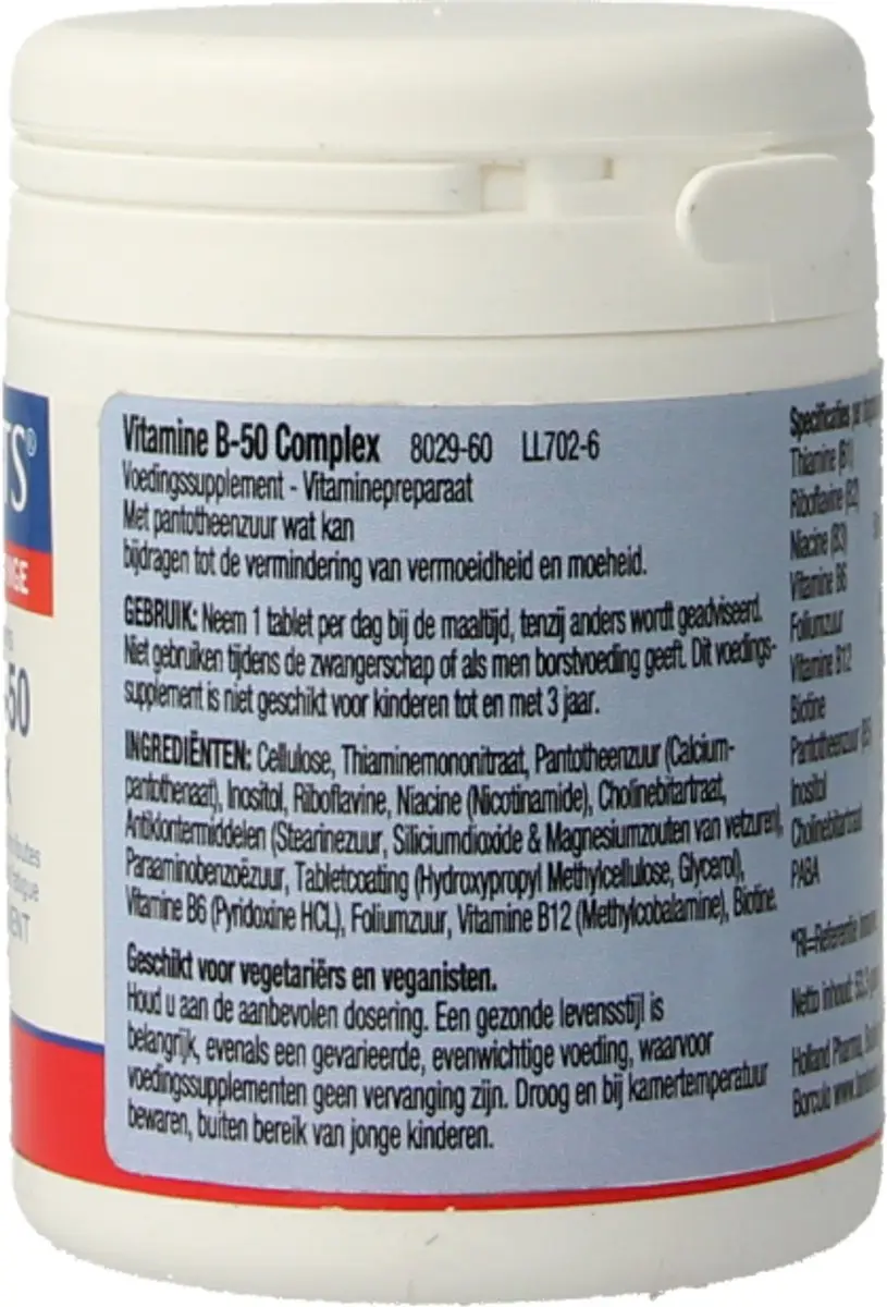 Lamberts Vitamine B50 Complex 60 Tabletten