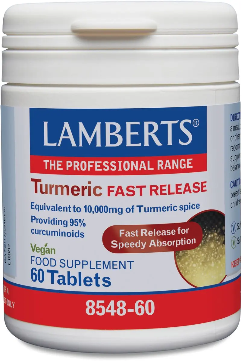 Lamberts Curcuma Fast Release 60 Tabletten