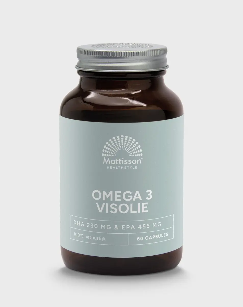 Mattisson Omega 3 Visolie 1000mg 60 Capsules