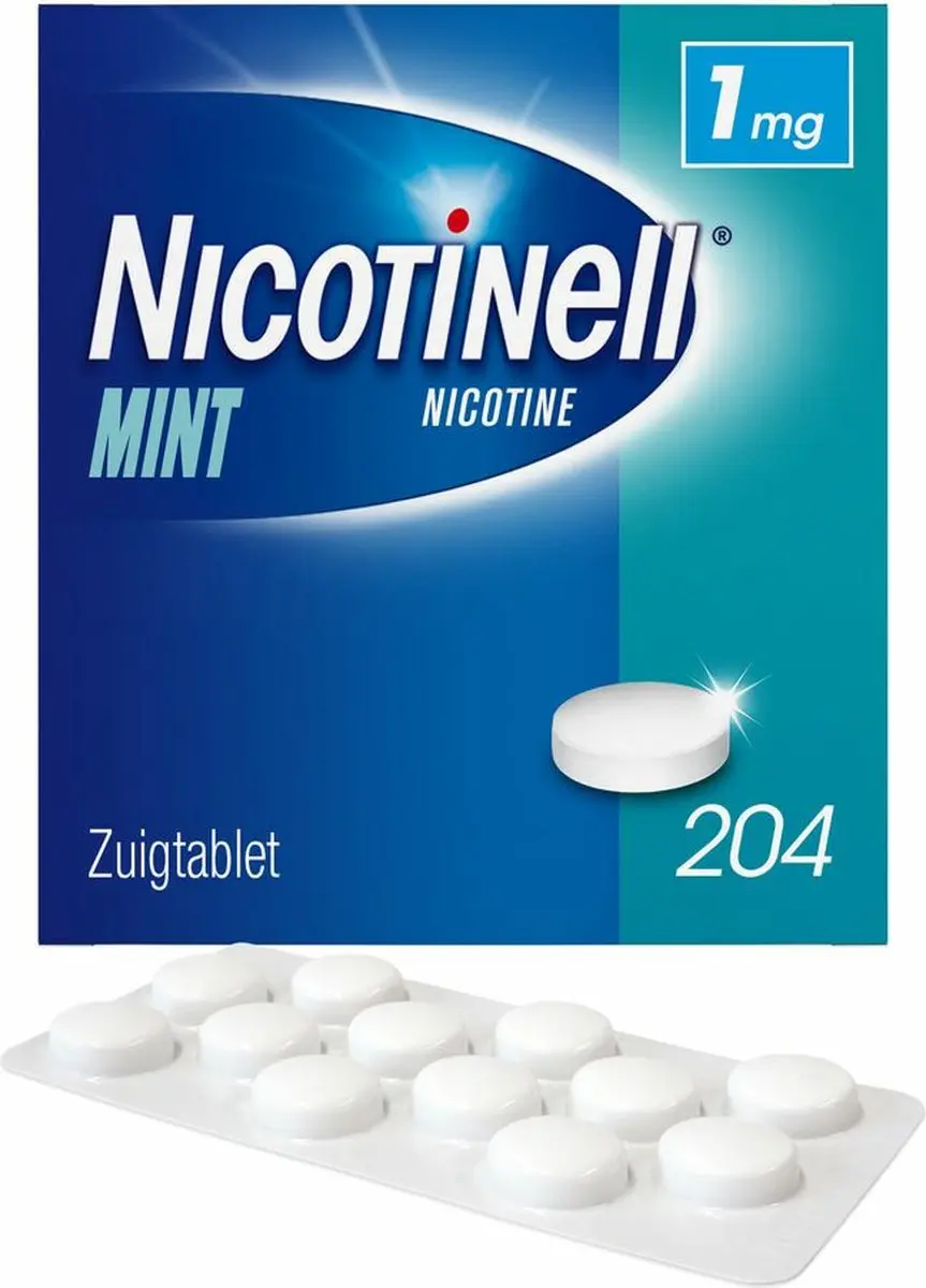 Nicotinell Mint Zuigtabletten 1mg - 612 Stuks