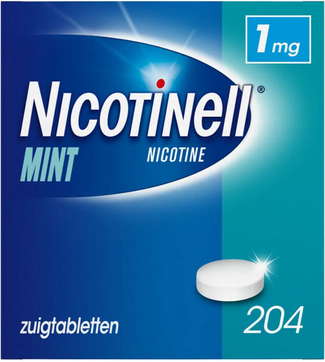Nicotinell Mint Zuigtabletten 1mg - 612 Stuks