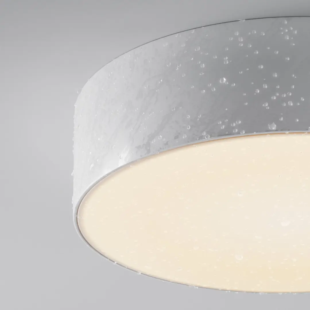 Maytoni Outdoor Zon IP Plafondlamp - Wit Ø22cm