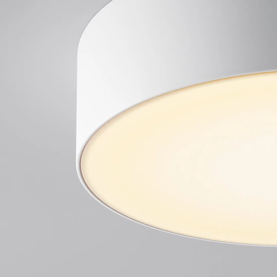 Maytoni Outdoor Zon IP Plafondlamp - Wit Ø22cm