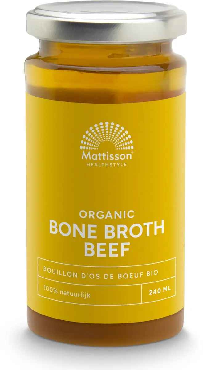 Mattisson Biologische Runder Bottenbouillon 240ml