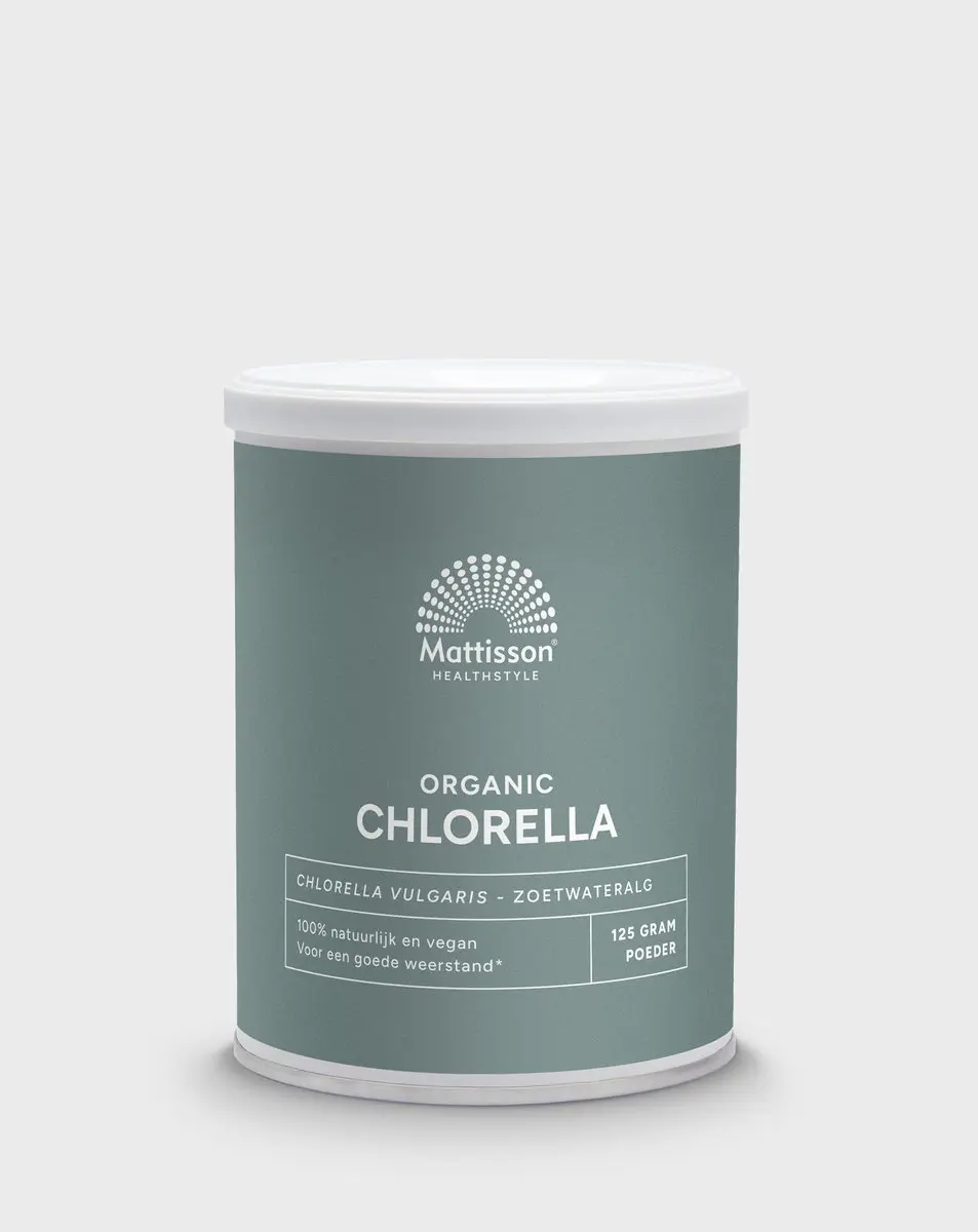 Mattisson Biologisch Chlorella Poeder 125g