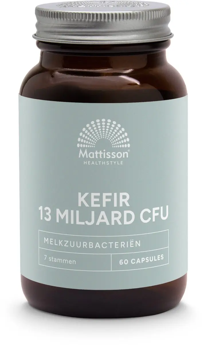 Mattisson Kefir Probiotisch Poeder 130mg - 60 Capsules