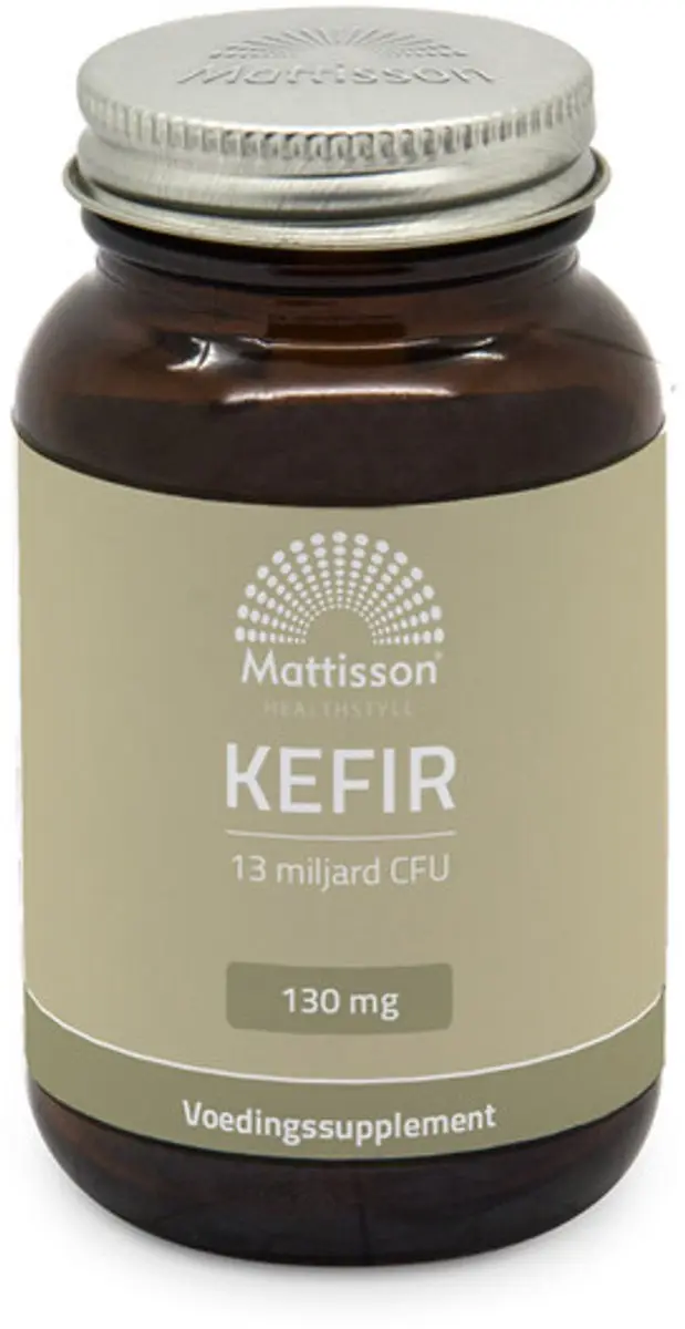 Mattisson Kefir Probiotisch Poeder 130mg - 60 Capsules