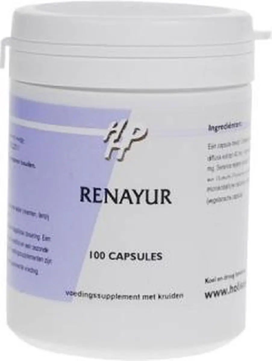 Holisan Renayur 100 Vegetarische Capsules - 100mg
