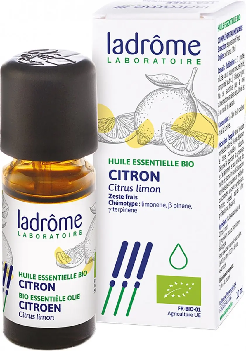 Ladrôme Citroen Etherische Olie Bio 10g